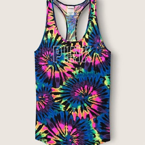PINK Victoria's Secret Tops - VS PINK ULTIMATE KNIT RACERBACK TANK